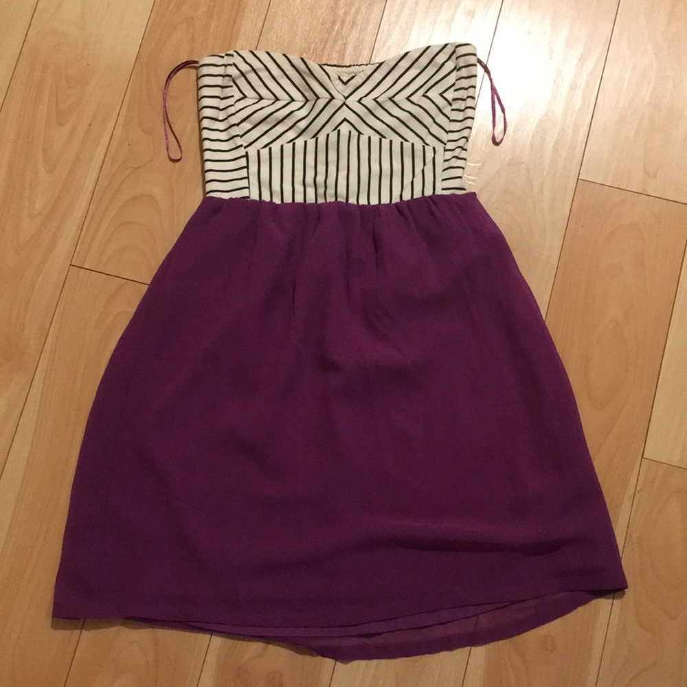 Roxy strapless dress